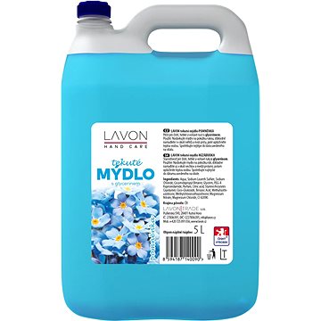 LAVON Tekuté mýdlo Pomněnka (modré) 5 l (8594187140090)