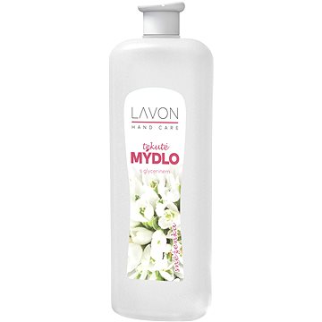 LAVON Tekuté mýdlo Sněženka (bílé) 1000 ml (8594187140045)