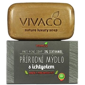 VIVACO Přírodní mýdlo s ichtyolem 100 g (8595635206597)
