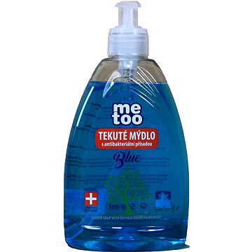 ME TOO Antibakteriální tekuté mýdlo s dávkovačem Blue 500 ml (8594057126063)