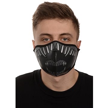 EMERZE maska neoprenová Tusk, černá/šedá (M167-76)