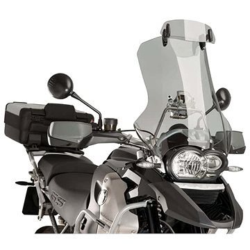 PUIG přídavné plexi na motorku nastavitelné clip-on kouřová (6319H)