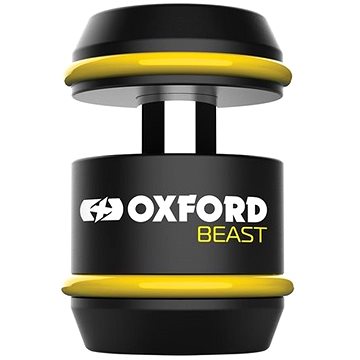 OXFORD BEAST LOCK, (černá/žlutá) (M005-207)