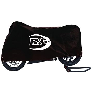 R&G Superbike/Street prodyšná vnitřní plachta černá/stříbrná (RGR DC00BKSI)
