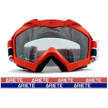 ARIETE ADRENALINE PRIMIS PLUS červené off-road moto brýle (14001-PPRA)