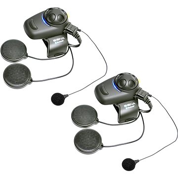 SENA Bluetooth handsfree headset SMH5-FM (dosah 0,7 km) (sada 2 jednotek) (M143-579)