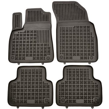 ACI AUDI Q7 15- gumové koberečky černé s vyšším okrajem (sada 4 ks) (0386X10)