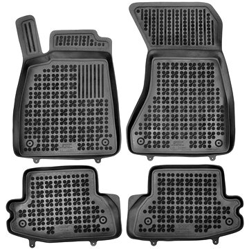 ACI AUDI A5 16- gumové koberečky černé s vyšším okrajem (Coupé- sada 4 ks) (0388X10)