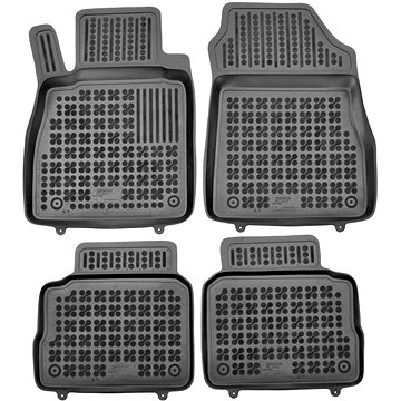 ACI NISSAN Micra 10-13 gumové koberečky černé s vyšším okrajem (sada 4 ks) (3334X11)