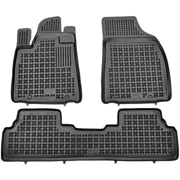 ACI LEXUS RX 09-15 12- gumové koberečky černé s vyšším okrajem (sada 3 ks) (5642X11)