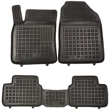 ACI HYUNDAI i30, 17- gumové koberečky černé s vyšším okrajem (sada 3 ks) (8254X10)