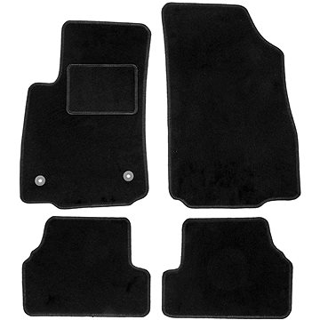 ACI OPEL Mokka 12- textilní koberečky černé (sada 4 ks) (3775X62)