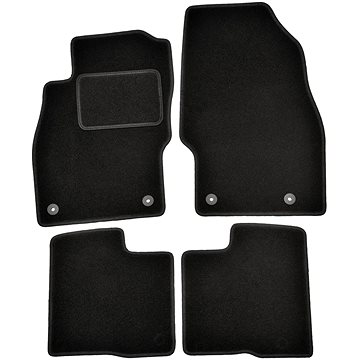 ACI OPEL Corsa 14- textilní koberečky černé (sada 4 ks) (3804X62)