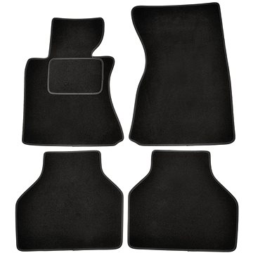 ACI BMW 7, 02-05 textilní koberečky černé EXCLUSIVE (sada 4 ks) (0652X62E)