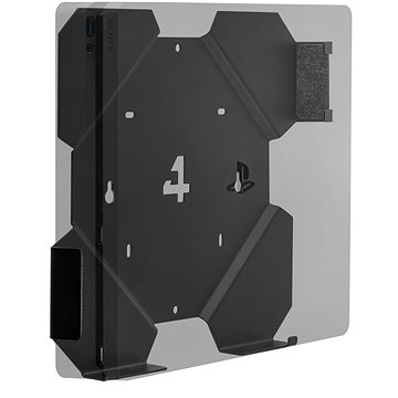 4mount - Wall Mount for PlayStation 4 Slim Black (5907813300806)