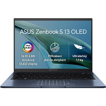 ASUS Zenbook S 13 OLED UM5302TA-LX431W Ponder Blue celokovový (UM5302TA-LX431W)