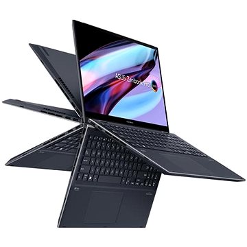 ASUS Zenbook Pro 15 Flip OLED UP6502ZA-QOLED012W Tech Black celokovový dotykový (UP6502ZA-QOLED012W)