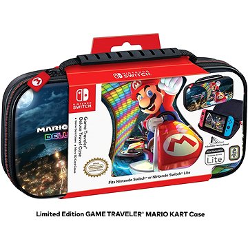 BigBen Official travel case Mario Kart modrý - Nintendo Switch (663293109319)