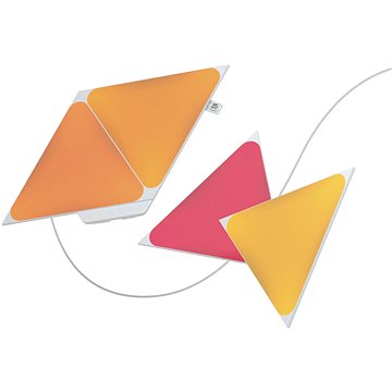 Nanoleaf Shapes Triangles Starter Kit 4 Pack (NL47-2002TW-4PK)
