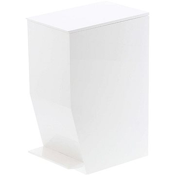 YAMAZAKI Odpadkový koš do koupelny Tower 3385, 3,9L, bílý (3385)