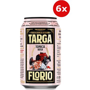Targa Florio Tonica Rosa 6× 0,33l (8595231216778)