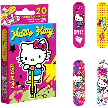 HELLO KITTY Dětské náplasti (20 ks) (8594069332155)