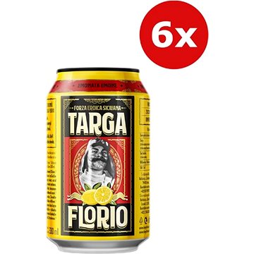 Targa Florio Citron 6x 0,33l plech (8595231212749)