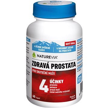 NatureVia Zdravá prostata 60 kapslí (3800092)