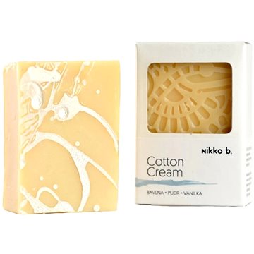 Cotton Cream, české tělové mýdlo, 90g (COTTON)