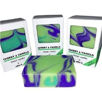 Cherry & Vanilla, české tělové mýdlo, 90g (CHEVA)
