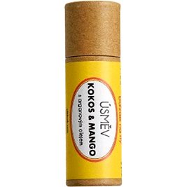 Úsměv Kokos & Mango - balzám na rty velký karton, český výrobek, 10g (USMKM10)