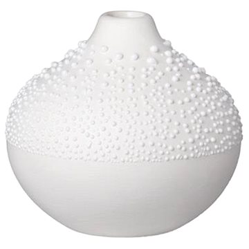 Räder Räder Porcelánová váza bílá s kapičkami (7027)