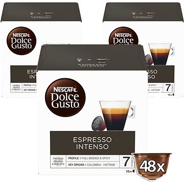 NESCAFÉ Dolce Gusto Espresso Intenso, 3 balení (7613036868068 )