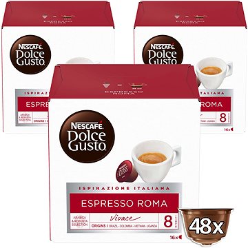 NESCAFÉ® Dolce Gusto® Espresso Roma karton 3x16 ks (12527489)