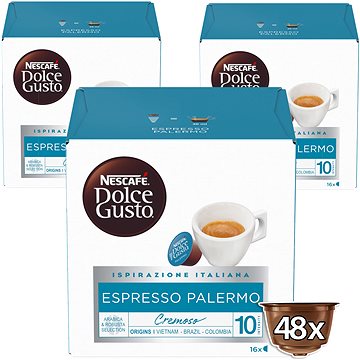 NESCAFÉ® Dolce Gusto® Espresso Palermo karton 3x16 ks (12527895)