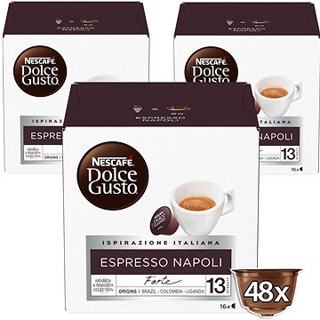 NESCAFÉ® Dolce Gusto® Espresso Napoli karton 3x16 ks (12527511)