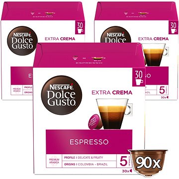 NESCAFÉ Dolce Gusto Espresso XXL, 3 balení (12423742)