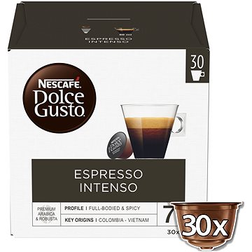 NESCAFÉ® Dolce Gusto® Espresso Intenso, 30 kapslí v balení (12393633)