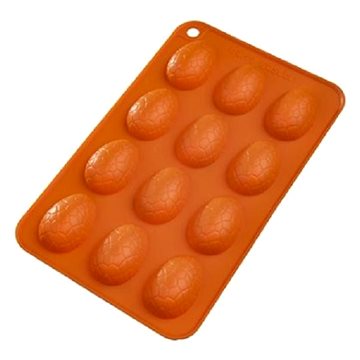 Forma silikon VAJÍČKA 12 oranžová (124991)