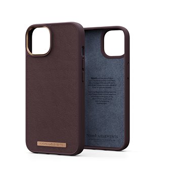 Njord iPhone 14 Plus Genuine Leather Case Cognac (NA41GL05)