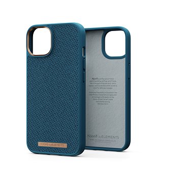 Njord iPhone 14 Woven Fabric Case Deep Sea (NA41TN01)