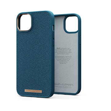 Njord iPhone 14 Plus Woven Fabric Case Deep Sea (NA42TN01)