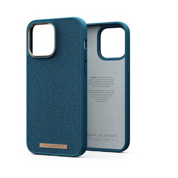 Njord iPhone 14 Pro Max Woven Fabric Case Deep Sea (NA44TN01)