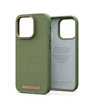 Njord iPhone 14 Pro Comfort+ Case Olive (NA43CM06)