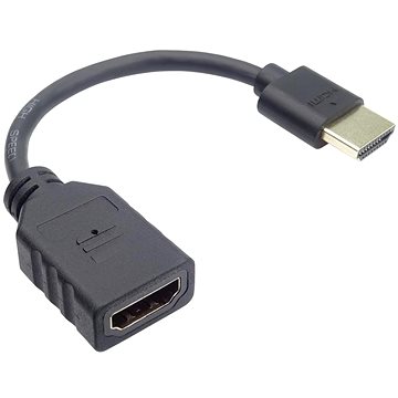 PremiumCord Flexi Adaptér HDMI Male - Female pro ohebné zapojení kabelu do TV (kphdma-25)