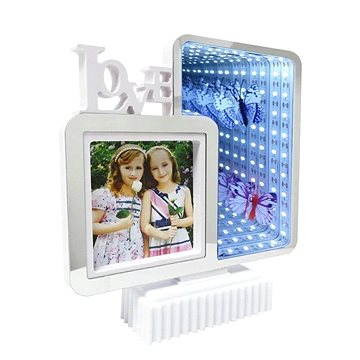 GT Q65J2 Fotorámeček s osvětleným zrcadlem s 3D efektem (23010)