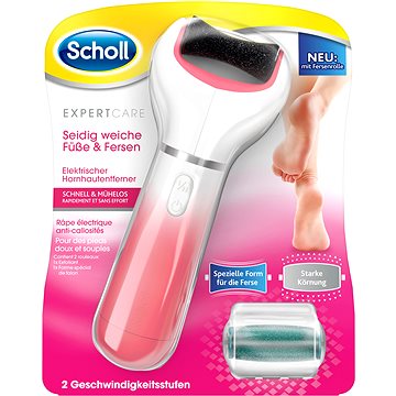 SCHOLL Velvet Smooth Eletronic Foot Care System Pink (4002448116585)
