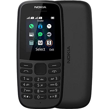 Nokia 105 (2019) černá Dual SIM