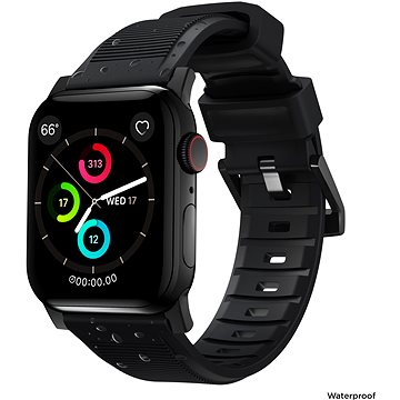 Nomad Rugged Strap Black/Black Apple Watch 42/44/45/Ultra 49mm (NM1A41BN00)