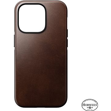 Nomad Modern Leather MagSafe Case Brown iPhone 14 Pro (NM01225485)